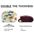 thumbnail image 3 of Carstens, Inc. Ultra Premium Super Soft Plush Sherpa Fleece Oversized Throw Blanket 54" x 68", Field of Flowers, 3 of 7