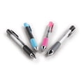 thumbnail image 6 of TUL® BP3 Retractable Ballpoint Pens, Medium Point, 1.0 mm, Silver Barrel, Black Ink, Pack Of 12 Pens, 6 of 6
