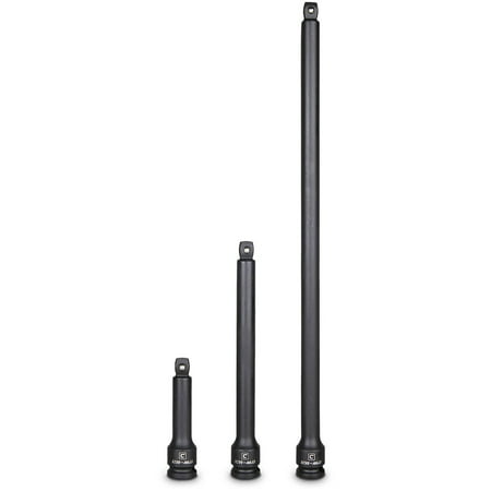 

Capri Tools 3/8 Drive Wobble Impact Extension Bar Set CrMo 3 Pieces