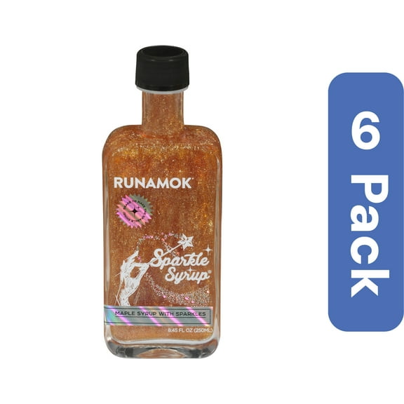 Runamok Maple Sparkle Syrup 250 ml (Pack of 6)