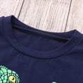 thumbnail image 5 of Kaprioy Baby Boy Summer Clothes Toddler Baby Kids Boys Dinosaur Print Tops Shorts Pants Pajamas Sleepwear Set, 5 of 6
