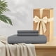 thumbnail image 1 of Regency Heights Juego de Sábanas Dobles Ropa de Cama Suave y Sedosa de 2 Piezas, Gris, 1 of 7