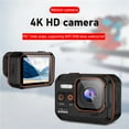 thumbnail image 5 of IP68 Diving Camera 4K 24MP Waterproof Action Camera with WiFi, EIS Anti-Shake, 170° Wide Angle, Car Dash Mode, Remote Control for Travel Sports Adventure, 5 of 9