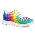 thumbnail image 2 of Pzuqiu Tie Dye Kids Tennis Shoes Girls Size 5 Breathable Mesh Sneakers Lightweight Running Athletic Shoes Outdoor Sport Shoes, 2 of 5