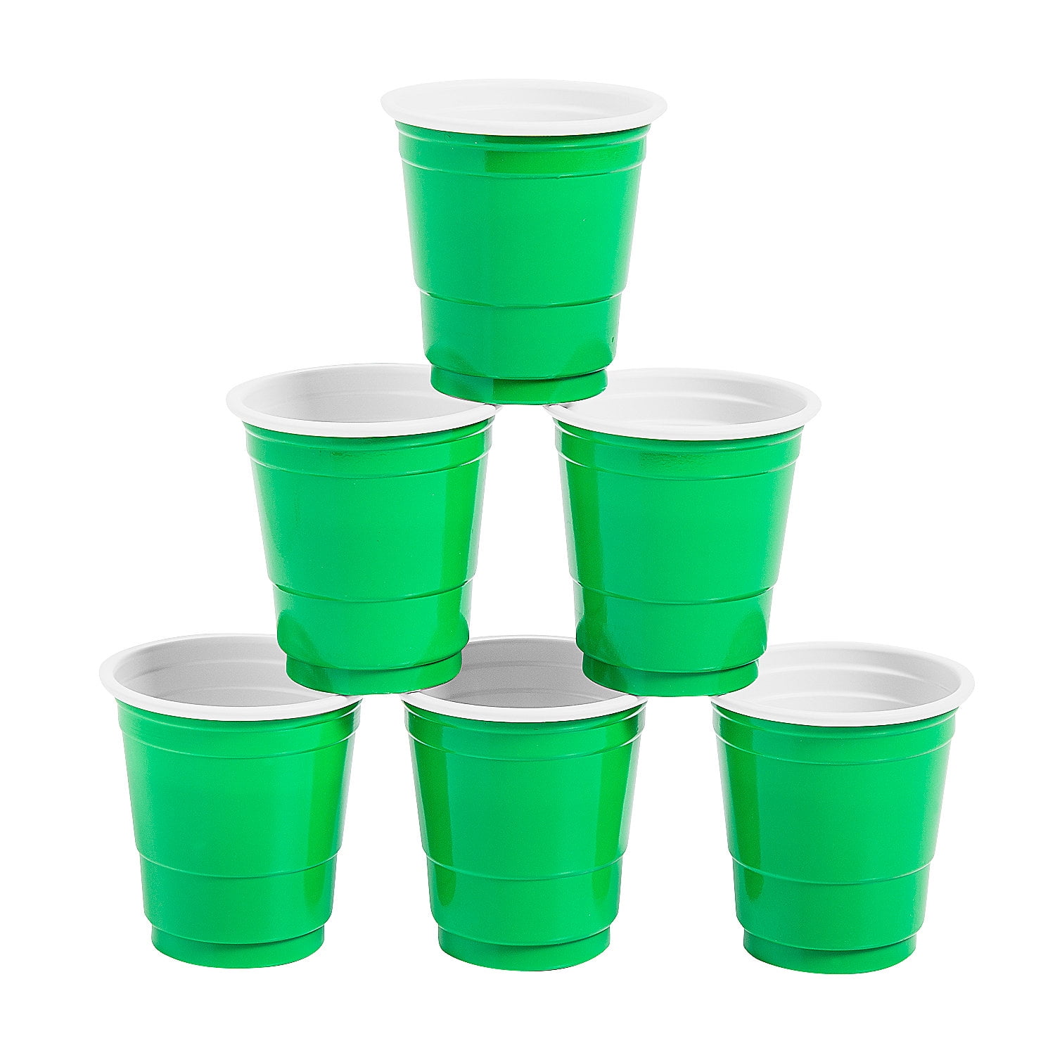 Fun Express Green Party Cup Shot Glasses 50 Ct.