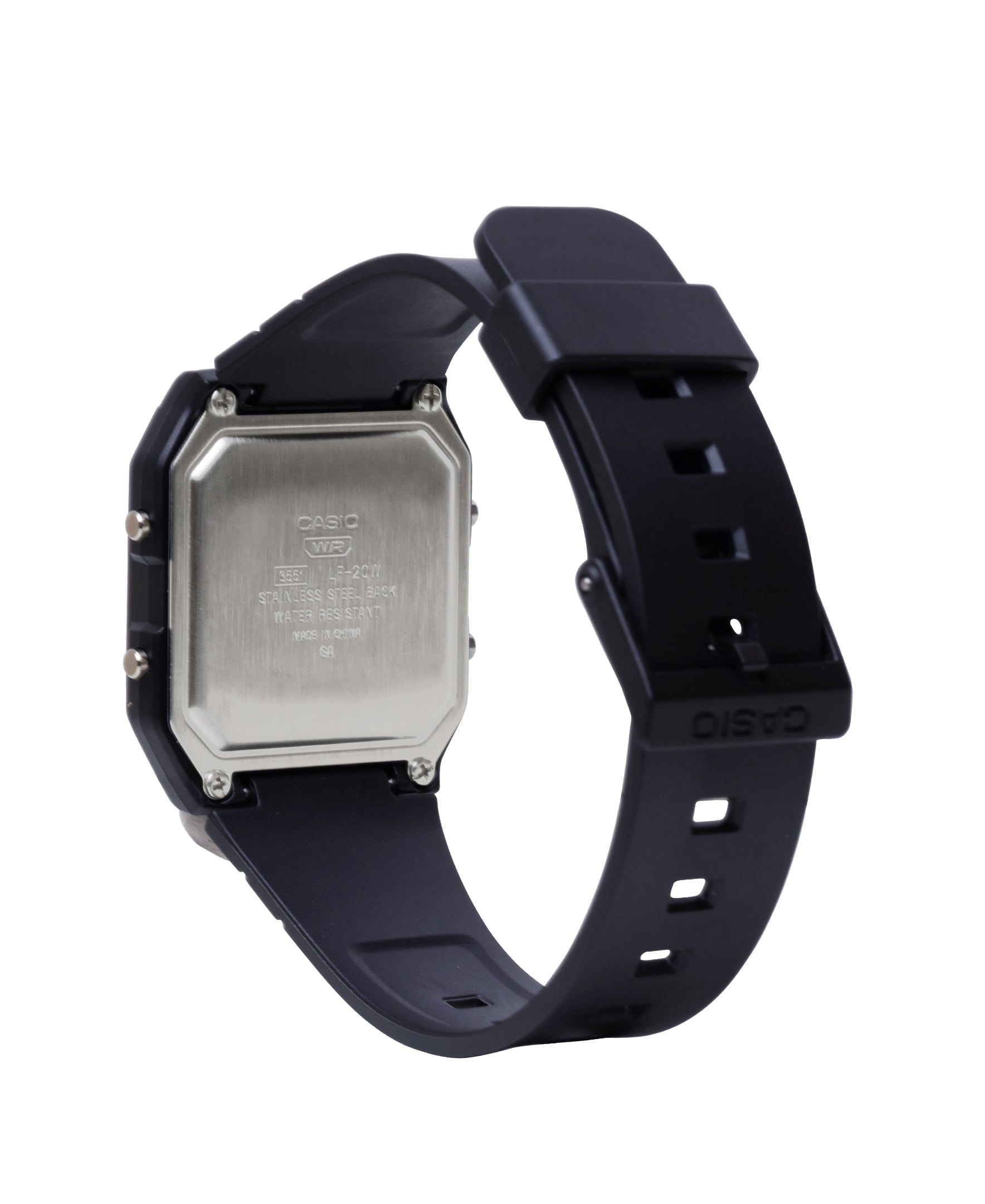Casio Unisex Black LC Analog Digital Watch LF20W-1A Casio Unisex Black LC Analog Digital Watch LF20W-1A