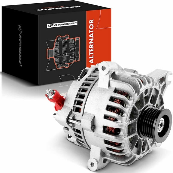 A-Premium Alternator with 12V 105A for Ford Mustang 1999 2000 2001 2002 2003 2004 - V8 4.6L