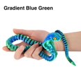 thumbnail image 3 of Snake SUMLAND Crystal Cobra impreso en 3D, 58 cm, verde y azul, 3 of 7