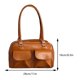 thumbnail image 2 of Bolso de hombro con cremallera para mujer bolso multibolsillo de gran capacidad bolso de viaje informal, 2 of 9
