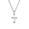 thumbnail image 2 of Women Stainless Steel With You Always Cross Necklace - Matthew 28:20 by Shields of Strength, 2 of 4