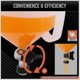 thumbnail image 3 of Spill-free Radiator Funnel Set Auto Coolant Flush Kit Radiator Spill Free Funnel 15pcs Antifreeze Funnel With Valve Switch, 3 of 5