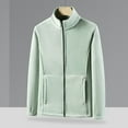 thumbnail image 5 of Vedolay Winter Coats for Women Button Zipper Up Jackets Coats Outwear Green,3XL, 5 of 5