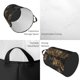 thumbnail image 2 of Balery Gothic Raven Portrait Cesta de ropa redonda con asas, impermeable, independiente, para ropa, juguetes, dormitorio y familia-Medium, 2 of 6