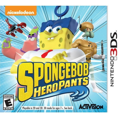 Spongebob Hero Pants The Game 2015 - Nintendo 3DS (Spongebob Best Day Ever Game)