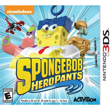 Spongebob Hero Pants The Game 2015 - Nintendo 3DS (Spongebob Best Day Ever Game)