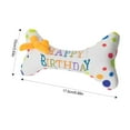 thumbnail image 4 of Juguete chirriante para perro Billuyoard pastel de peluche interactivo 3 6 pulgadas, 4 of 6