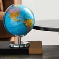 thumbnail image 3 of Tellurion Decoration Prop Household Desktop Ornament Interesting Luminous Rotating World Map Globe Model Table Decorations Type 2, 3 of 9