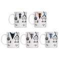 thumbnail image 5 of Hospital Professional Ceramic Coffee Cup Customizable Doctor Name Stethoscope Pattern Unique Appreciation Present, 5 of 5