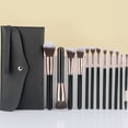 thumbnail image 3 of Compact 12 Pieces Cosmetic Brush Set Travel Face And Eye Makeup Brushes, 3 of 14