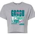 thumbnail image 3 of Star Wars - The Mandalorian Grogu Manga  - Juniors Cropped Short Sleeve Graphic T-Shirt, 3 of 5