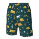 thumbnail image 4 of Fotbe Camping Trajes de Baño Estampados para Hombre, Shorts de Verano de Secado Rápido, Ropa de Playa, Bañadores-Small, 4 of 6