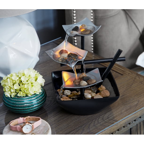 Homedics Envirascape Silver Springs Desktop/Tabletop Indoor Water