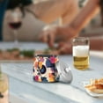 thumbnail image 5 of Yayeee Ashtray with Lid for Cigarette Smokeless Stainless Steel Home Ash Holder, Flowers Pattern Style, 5 of 7