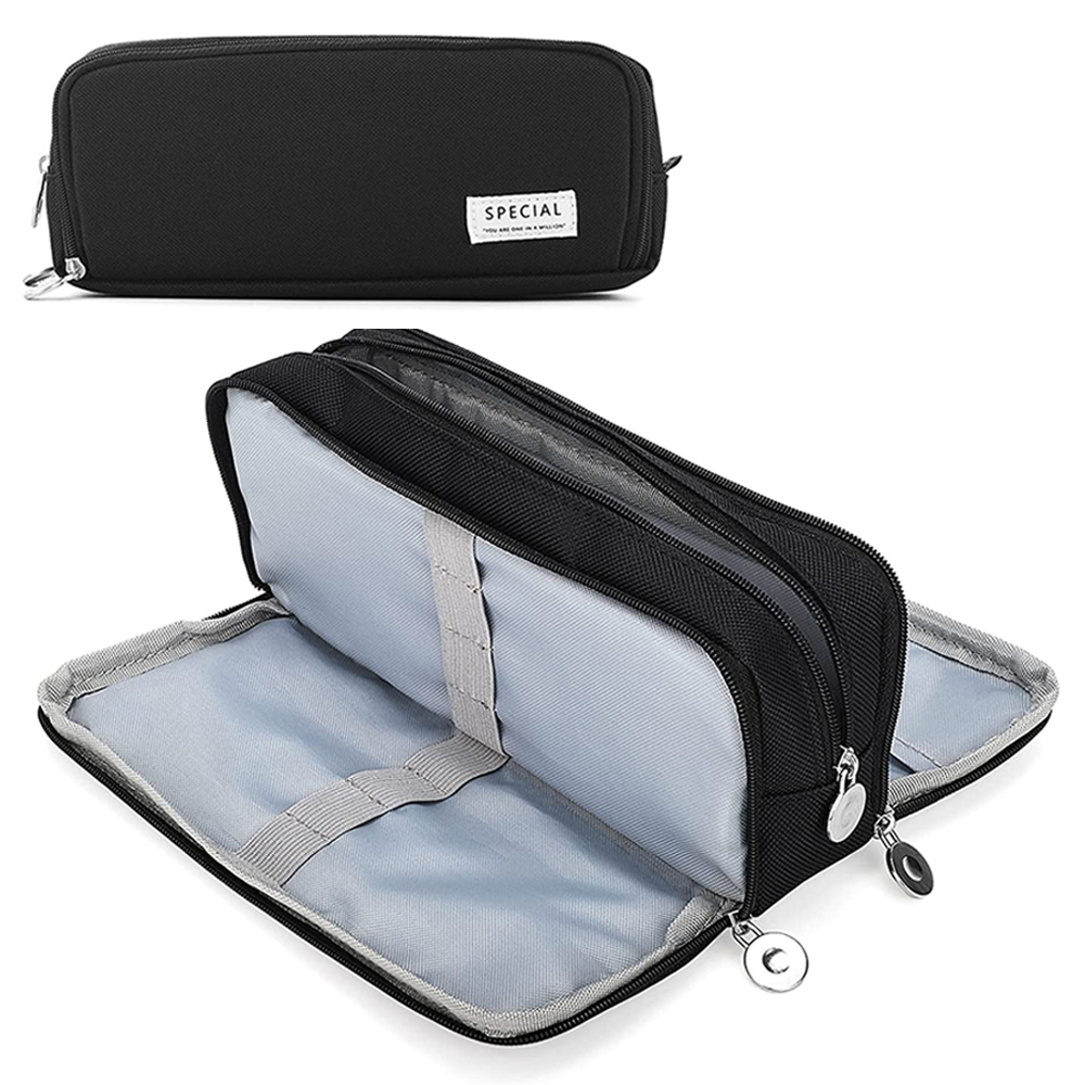 Large Pencil Case for Girls and Boys, Big Capacity Aesthetic Pencil