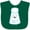 Green, variant on Inktastic Cute Kawaii Salt Shaker Boys or Girls Baby Bib