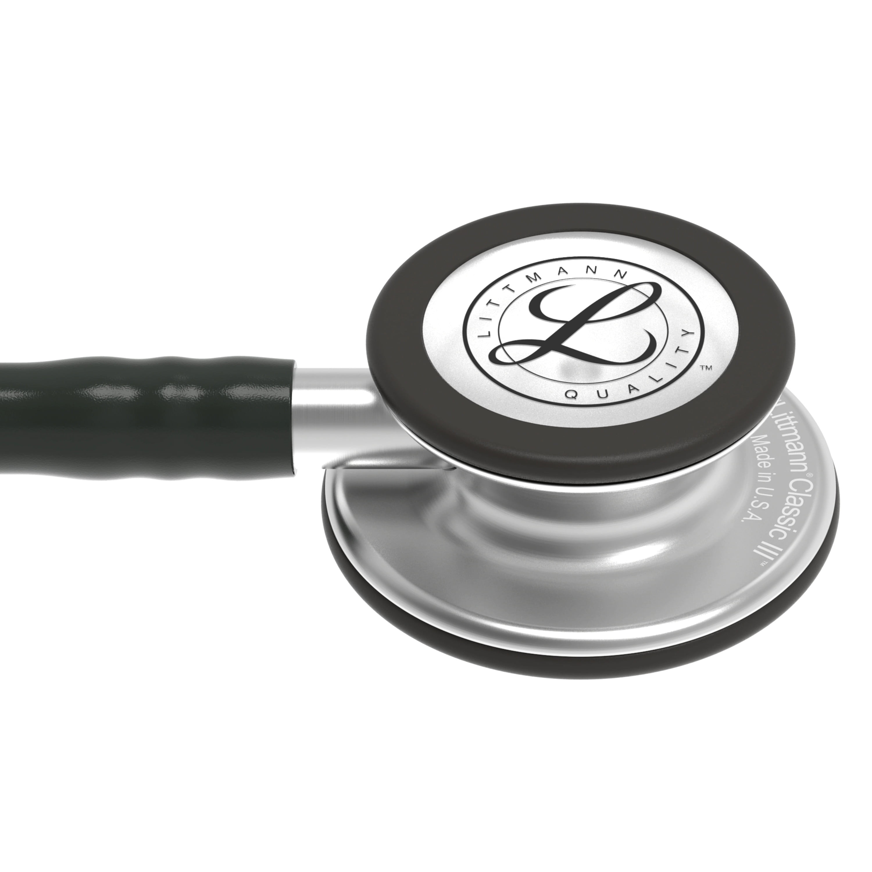 Littmann Classic III Stethoscope, Smoke-Finish, Black Tube, 27 – Save Rite  Medical