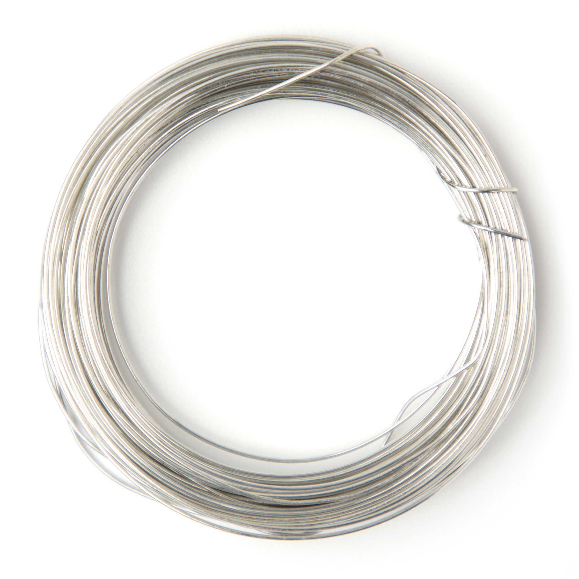 DIY Silver Finish Copper Wire, 32' Pcs