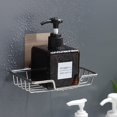 thumbnail image 5 of Jabonera autoadhesiva/sin perforación, Jabonera de acero inoxidable que nunca se oxida, ducha de baño Caddy, soporte de esponja de cocina XianweiShao 9024735003755, 5 of 5