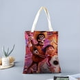 thumbnail image 2 of COCO Dream Bolso de tela con estampado de lienzo para mujer, bolsa de compras reutilizable y estética, con cremallera interior, regalo para mujer,40*40cm., 2 of 6