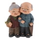 thumbnail image 2 of Figuras de pareja de ancianos de la vida cotidiana, decoración de resina para el hogar que representa la vejez amorosa. venta de verduras, 2 of 5
