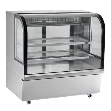 KFFKFF  Refrigerated Display Case Display Refrigerator 18 Cu.Ft./505L Commercial Refrigerator Pastry Display Case With Interior LED Lighting
