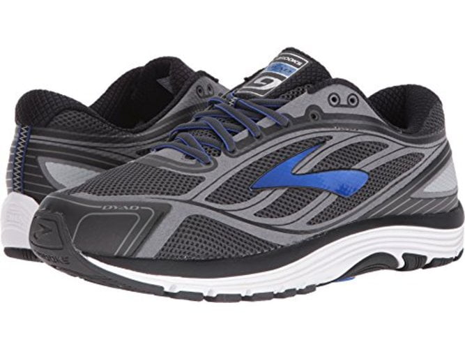 NIB Brooks Men's Dyad 9 Running Shoes 10.5 2E W US Asphalt/Electric Blue/Black 