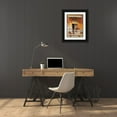 thumbnail image 3 of Haenraets, Willem 24x32 Black Ornate Wood Framed with Double Matting Museum Art Print Titled - Balcony II, 3 of 4