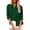 Green, variant on Babysbule Womens Tops Long Sleeve Womens Solid Color Button Down Shirts V Neck Loose Blouse Long Sleeve Casual Work Tunic Tops With Pocket