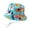 1-Sky Blue104, variant on Byoo Toddler Boys Surf Shark Printed Bucket Hat Wide Brim Design Seaside Swimming Outdoor Bucket Hats