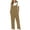 Khaki, variant on Miluxas Plus Size Jumpsuits for Women,Women's Loose Baggy Pocket Jumpsuit Playsuit Trousers Overalls Cotton and Linen Jumpsuit On Yellow 10(XL)