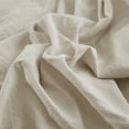 thumbnail image 3 of Tcbosik King Size Duvet Cover Set, 3 Piece Farmhouse Ruffled Bedding Set with 2 Shams, Soft and Breathable Bedding Quilt Cover with Corner Ties and Hidden Zipper Closure, Camel, 3 of 6