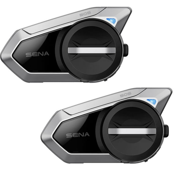 SENA 50S Bluetooth Comunication System with Mesh Intercom Dual Pack