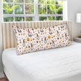 thumbnail image 4 of GZHJMY Halloween Gnomes Pillowcase Plush Pillowcase for Hair and Skin, Soft Standard Size Pillow Cases Zippered Queen Pillow Case Set of 1-20x40in Home Decor, 4 of 7