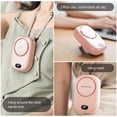 thumbnail image 5 of Ventilador de cuello portátil AOCOOLFAN DQ203 USB recargable rosa, 5 of 5