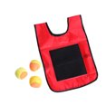 thumbnail image 1 of SASABAXI Dodgeball Game Vest 1 Set Red For Skills Development In Outdoor Activities, 1 of 7