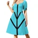 thumbnail image 2 of Lagertha Shield Vestido de manga corta ropa de mujer recién llegados trajes de verano para mujeres vestidos de noche de mujer, 2 of 8