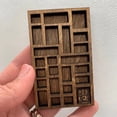 thumbnail image 2 of Hariumiu Vintage Style Drawer Display Wooden Vintage Miniature Jewelry Holder Multi-compartment Trinket Shelf for Dollhouse Ornaments Collectibles, 2 of 8