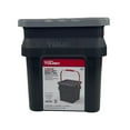 Hyper Tough 5 Gallon Heavy Duty Plastic Material Bucket Tote, Black
