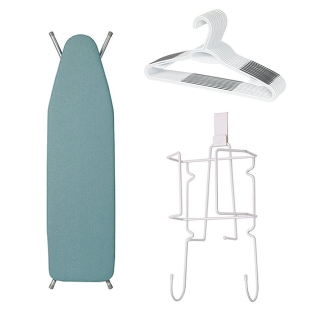 Neatfreak Ironing Board Pad Ironing Board Iron Storage Caddy 10 Pack Nonslip Slim W Clothes Hangers Bundle Walmart Com Walmart Com