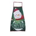 thumbnail image 2 of Delantal navideño estampado | Ideal para fiestas y cocina | Poliéster antimanchas | Cintura ajustable | Reutilizable para cocinar y decorar, 2 of 5